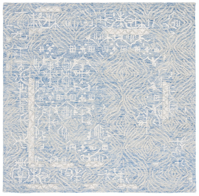 Safavieh Metro Met905M Blue/Ivory Rug.