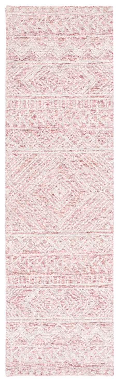 Safavieh Metro Met906U Dark Pink/Ivory Rug.