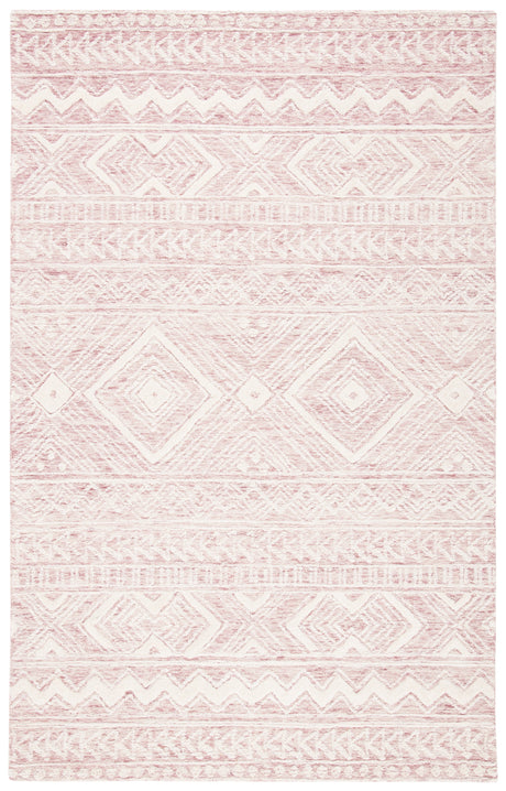 Safavieh Metro Met906U Dark Pink/Ivory Rug.