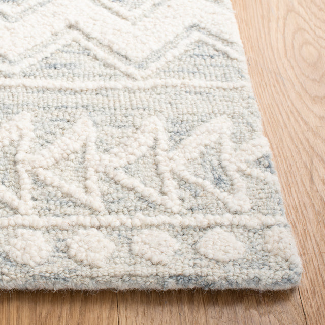 Safavieh Metro Met908F Light Grey/Ivory Rug.