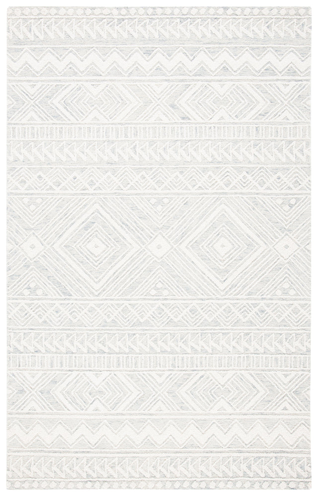 Safavieh Metro Met908F Light Grey/Ivory Rug.