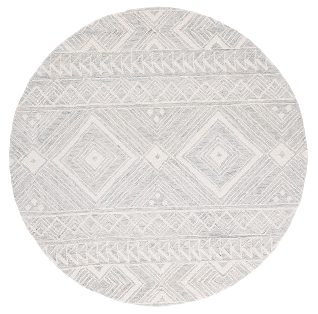 Safavieh Metro Met908F Light Grey/Ivory Rug.
