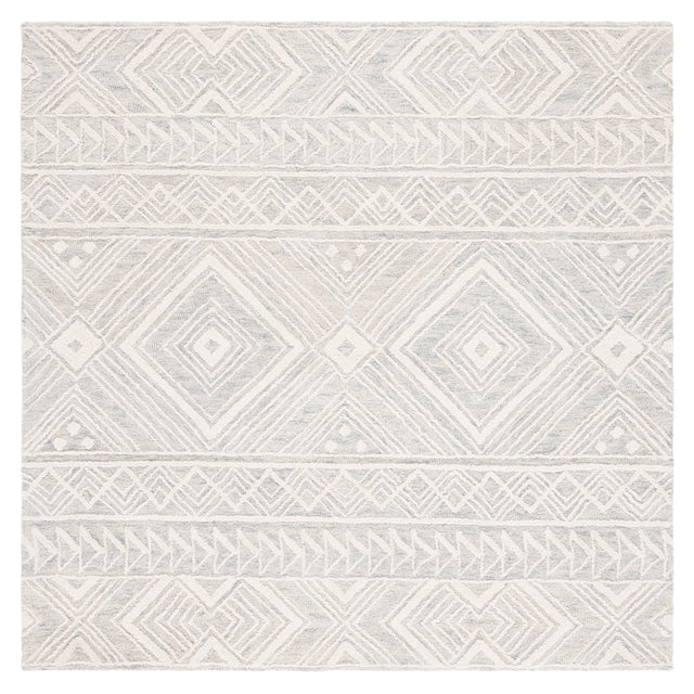 Safavieh Metro Met908F Light Grey/Ivory Rug.