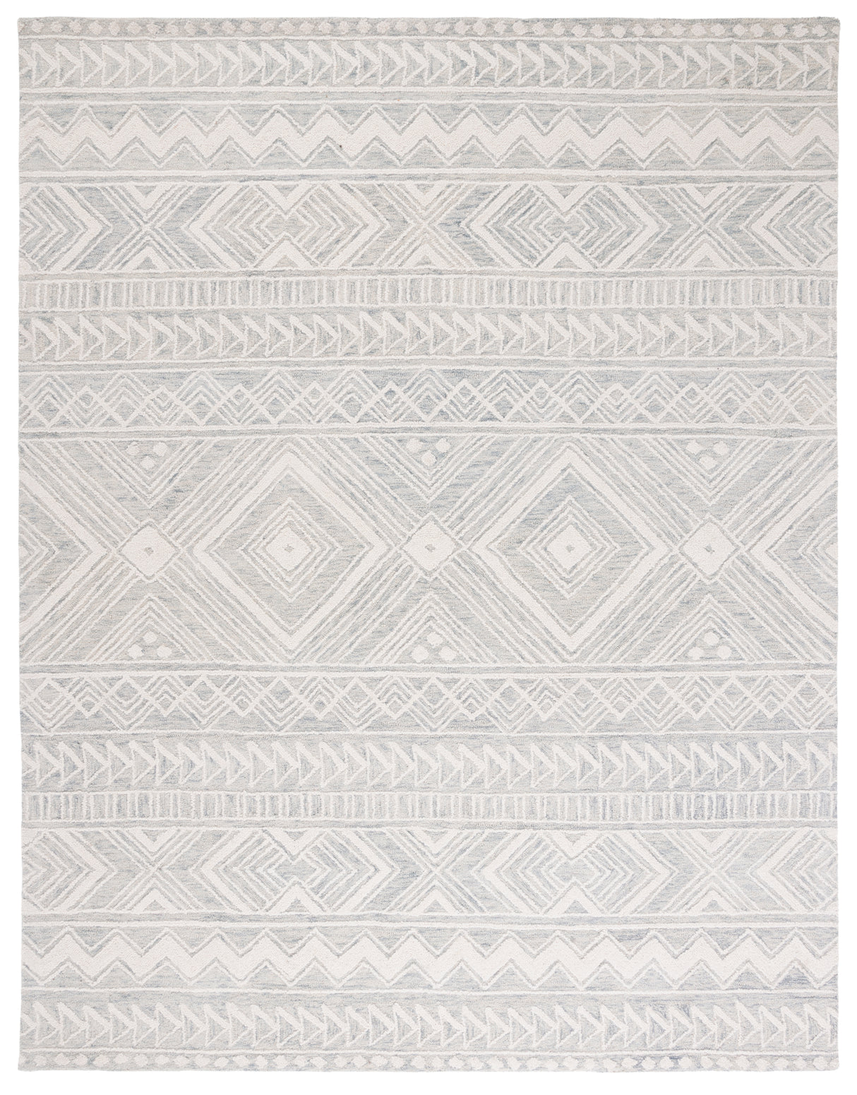 Safavieh Metro Met908F Light Grey/Ivory Rug.