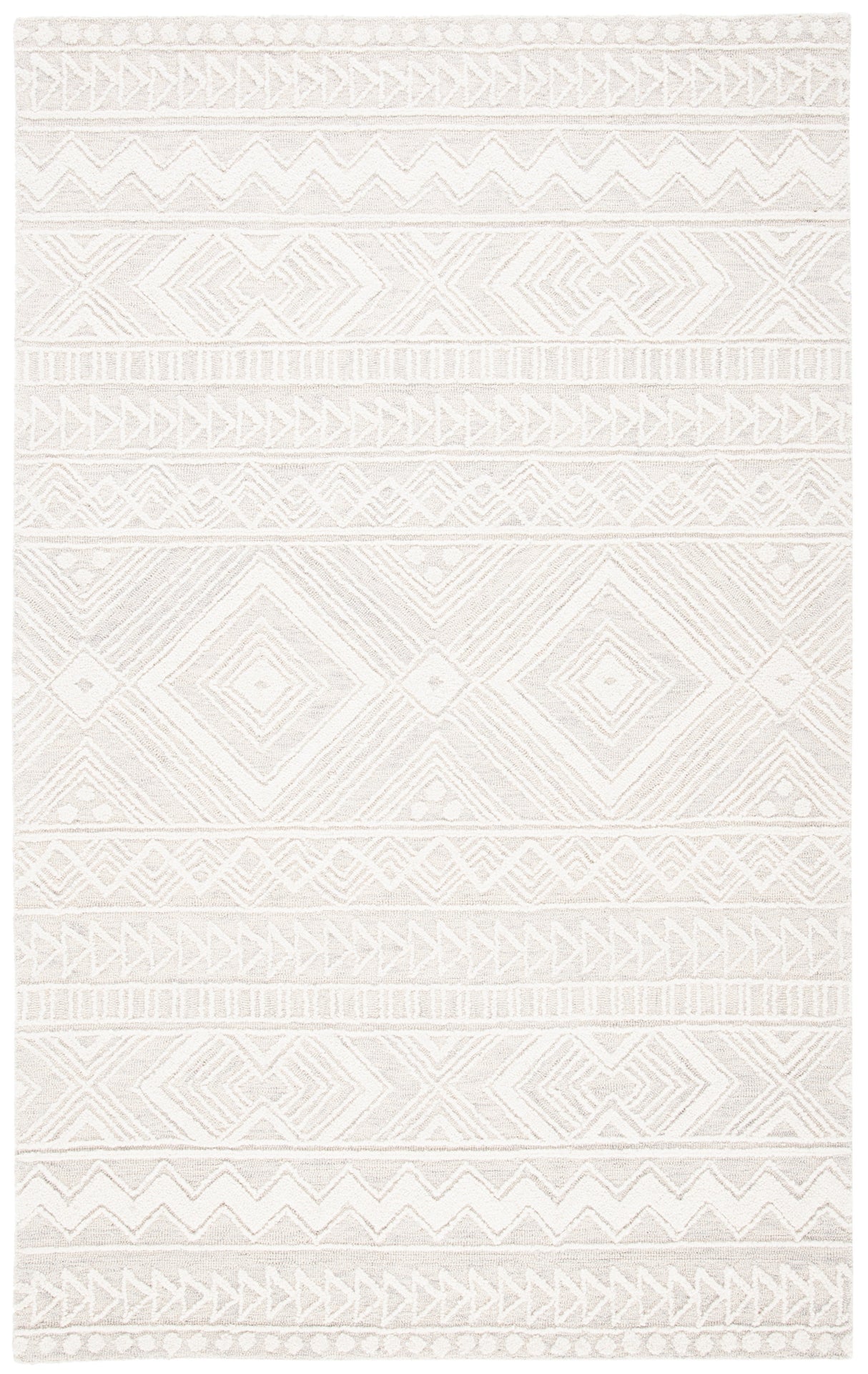 Safavieh Metro Met908G Grey/Ivory Rug.