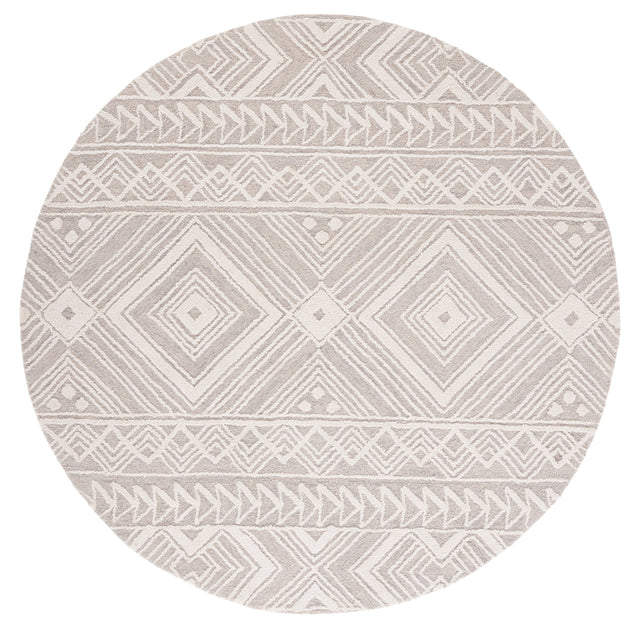 Safavieh Metro Met908G Grey/Ivory Rug.