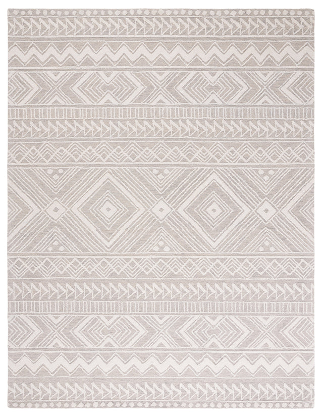 Safavieh Metro Met908G Grey/Ivory Rug.