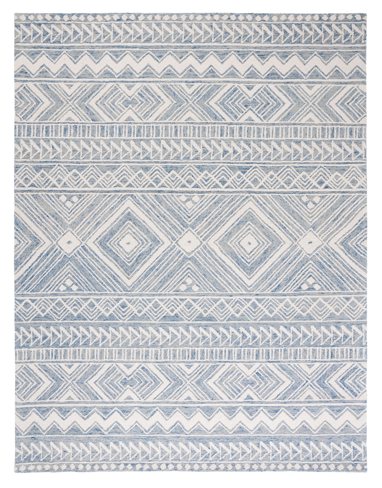 Safavieh Metro Met908M Blue/Ivory Rug.