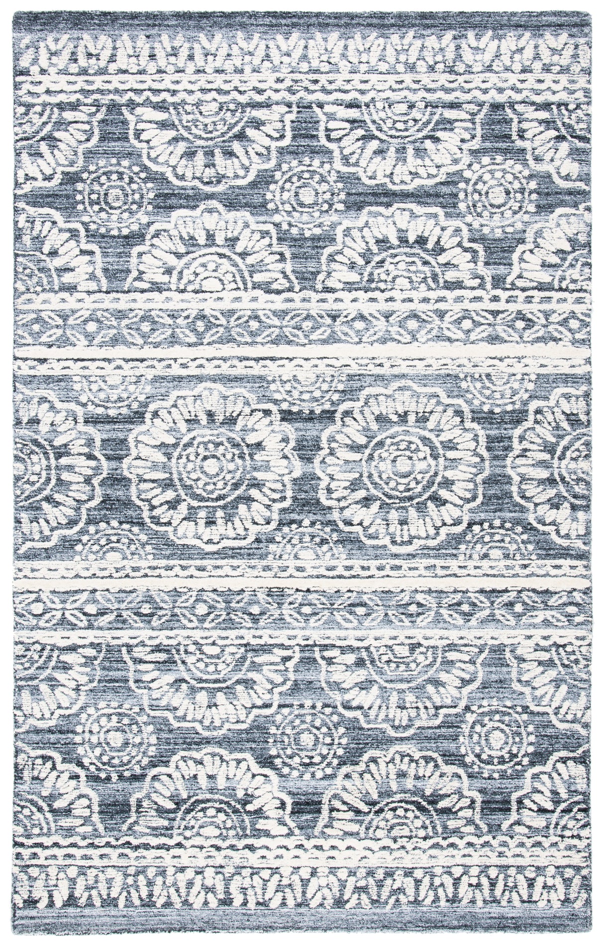 Safavieh Metro Met910F Grey/Ivory Rug.