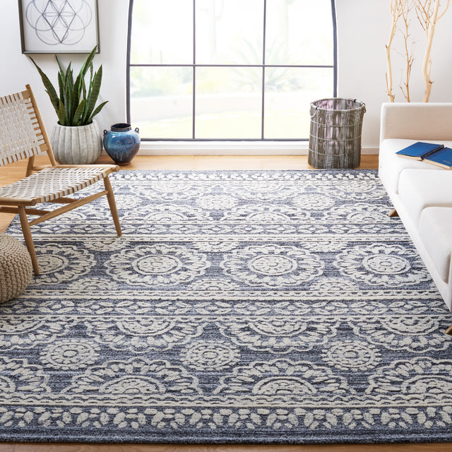 Safavieh Metro Met910F Grey/Ivory Rug.