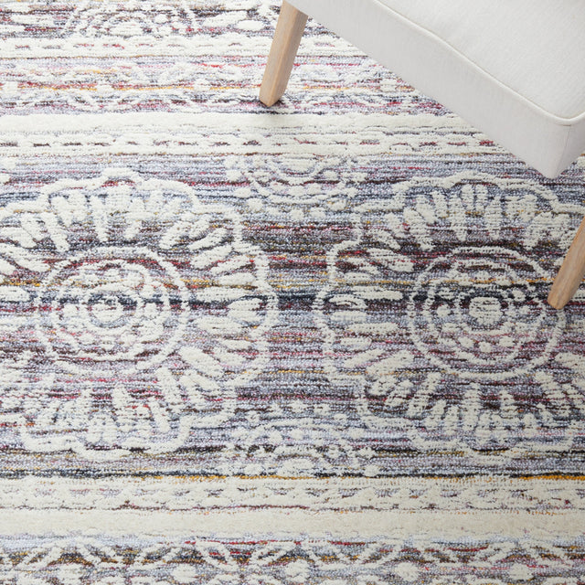 Safavieh Metro Met910Q Red/Ivory Rug.