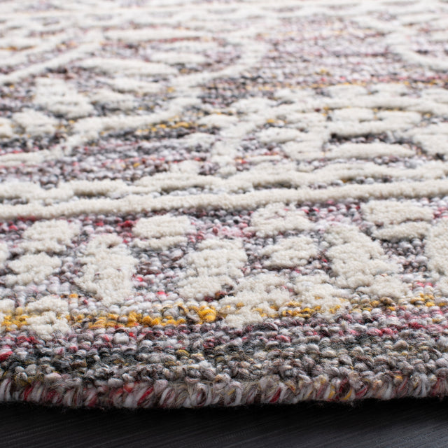 Safavieh Metro Met910Q Red/Ivory Rug.