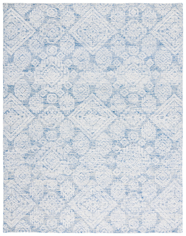 Safavieh Metro Met987M Blue/Ivory Rugs.