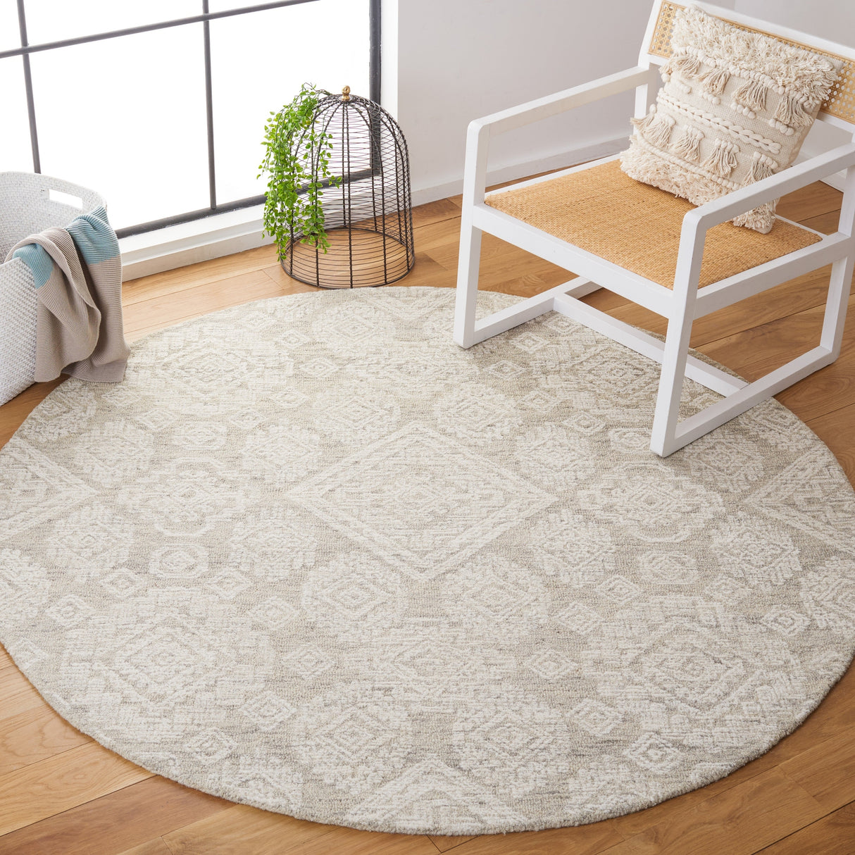 Safavieh Metro Met987T Light Brown/Ivory Rugs.