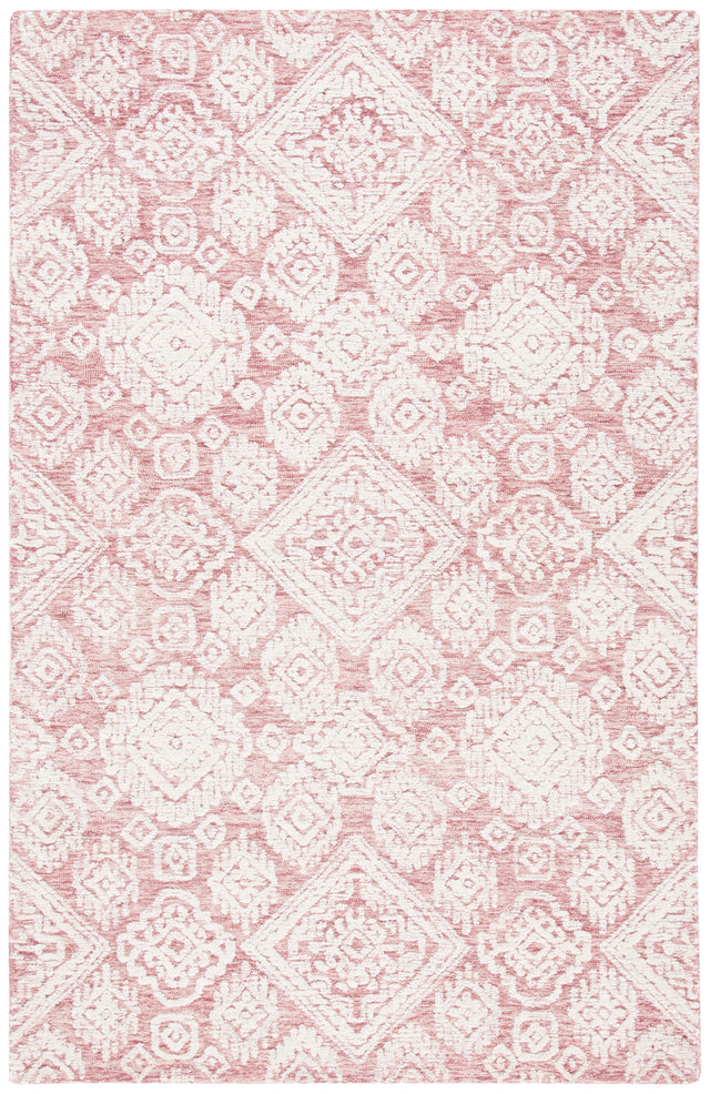Safavieh Metro Met987U Dark Pink/Ivory Rugs.