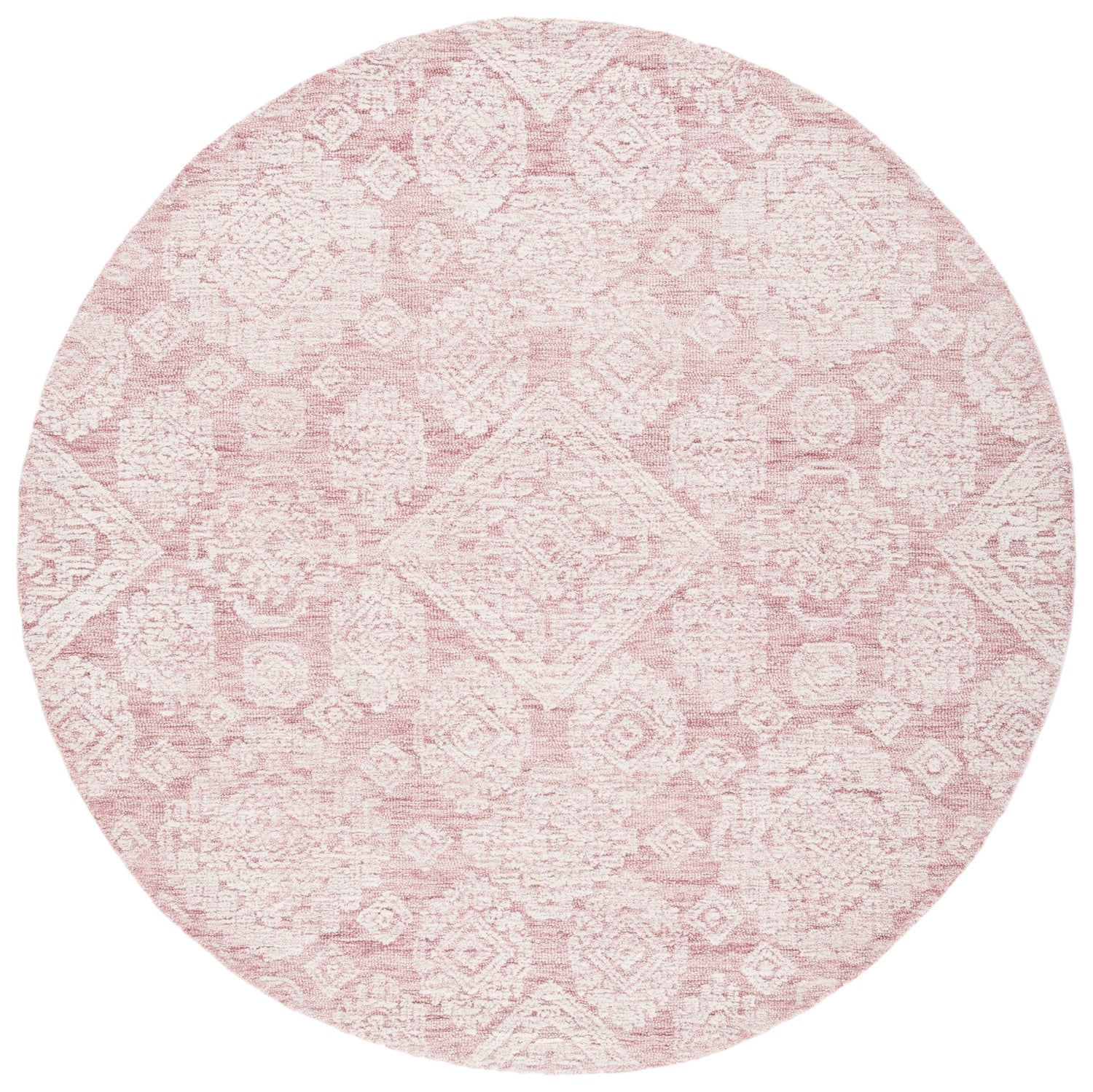 Safavieh Metro Met987U Dark Pink/Ivory Rugs.