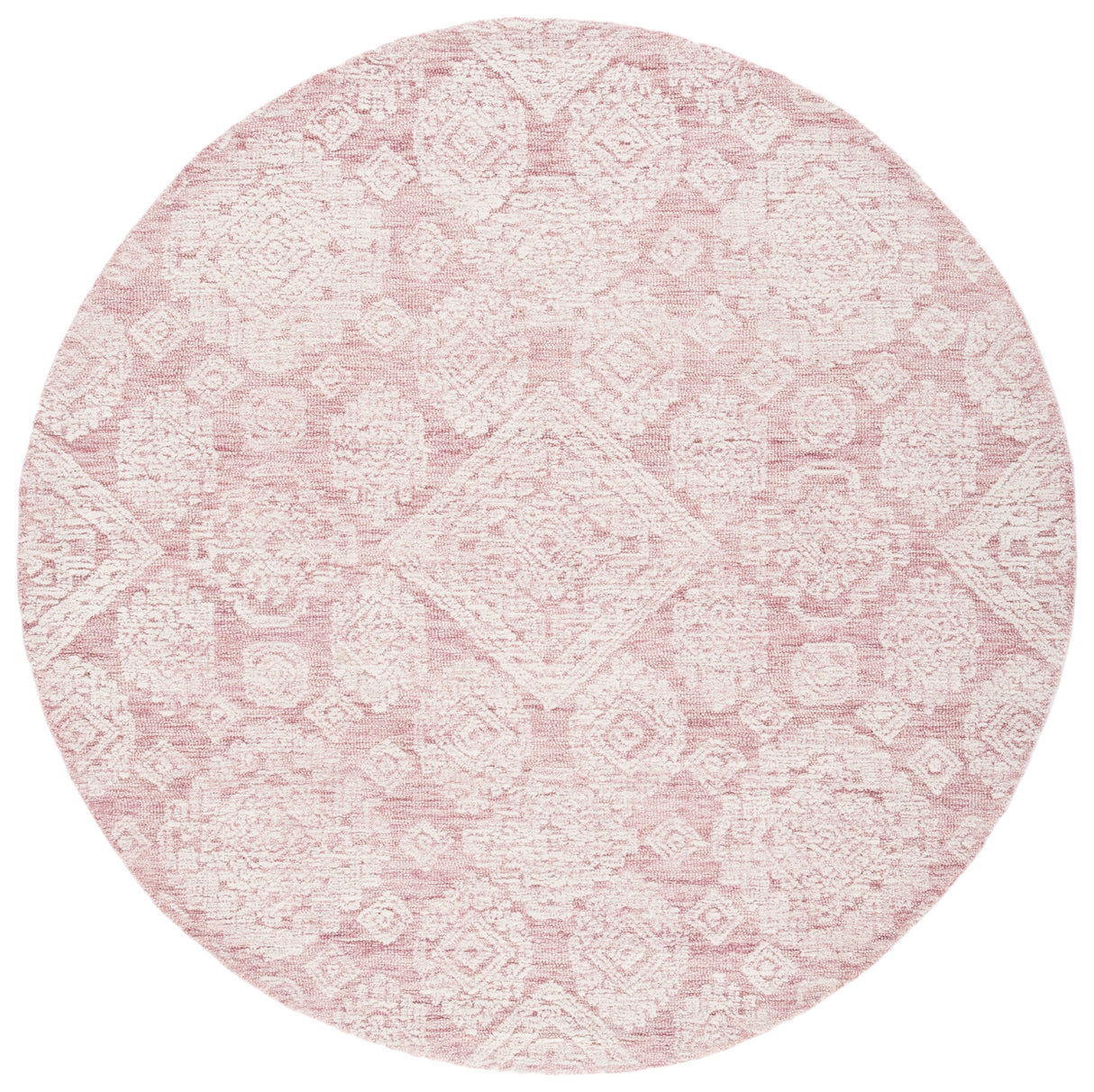 Safavieh Metro Met987U Dark Pink/Ivory Rugs.