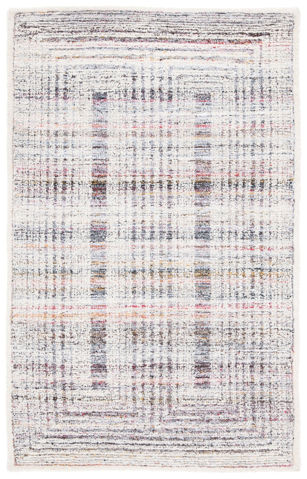 Safavieh Metro Met991Q Red/Ivory Rug.