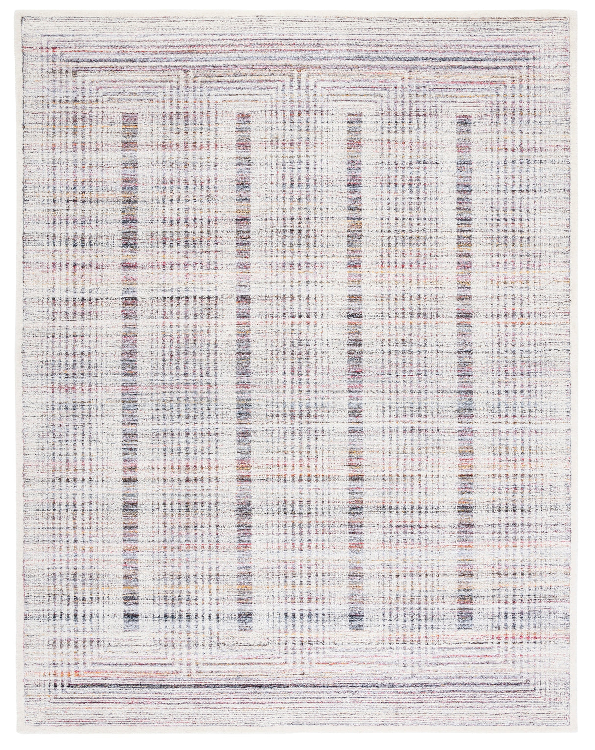 Safavieh Metro Met991Q Red/Ivory Rug.