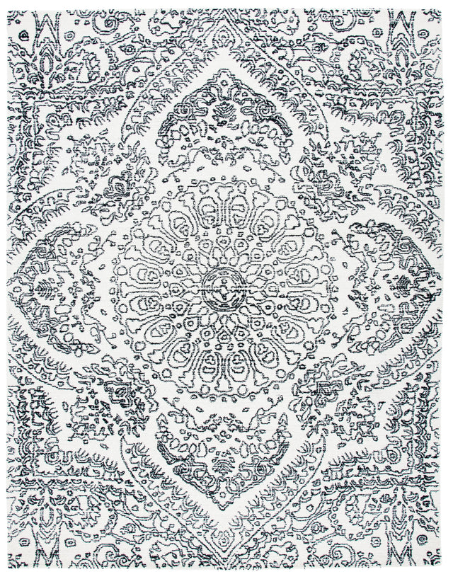 Safavieh Metro Met993A Ivory/Black Rugs.