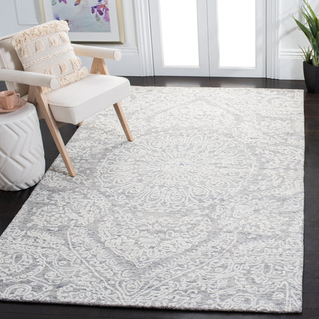Safavieh Metro Met993F Grey/Ivory Rugs.
