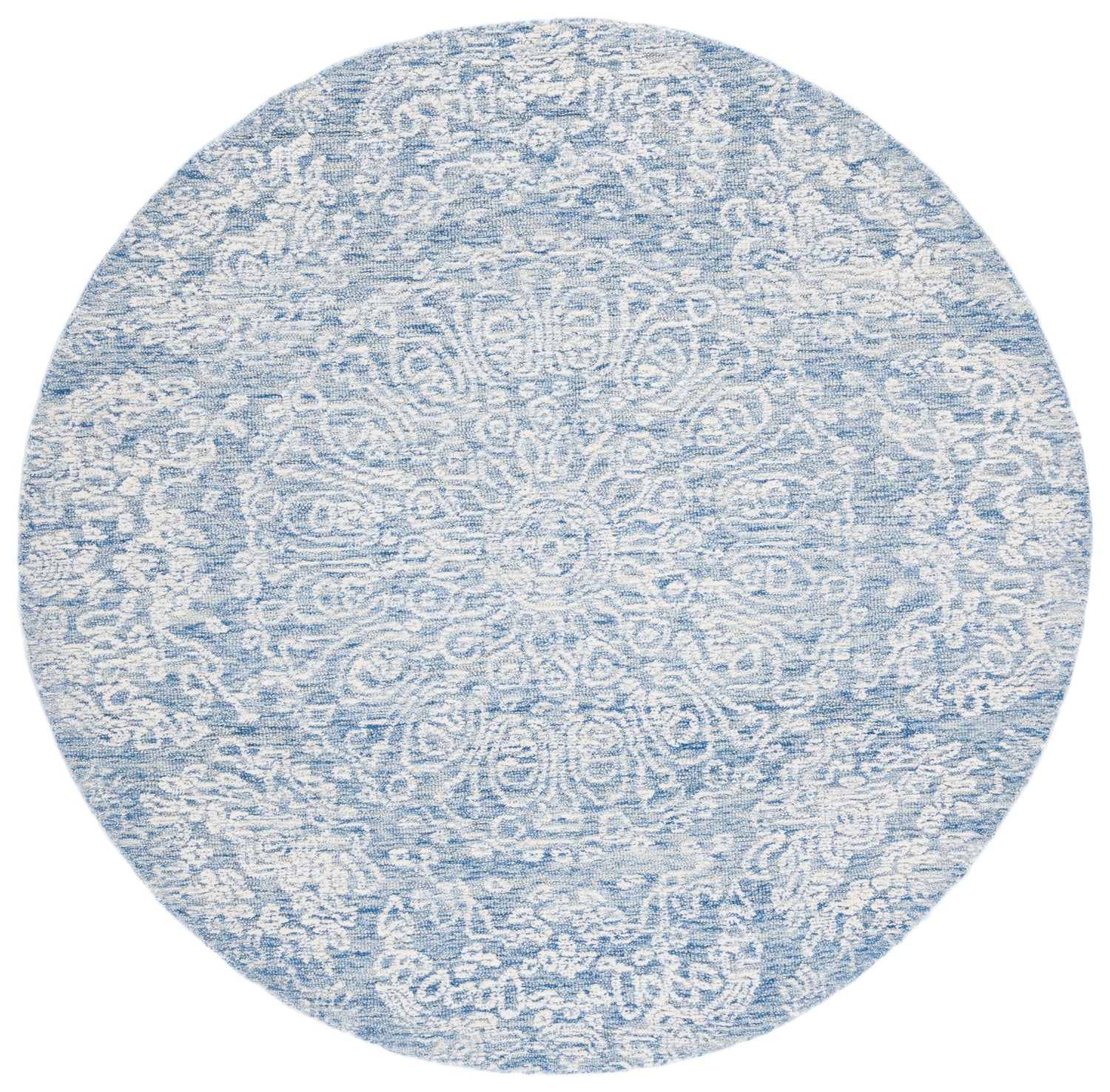 Safavieh Metro Met993M Blue/Ivory Rugs.