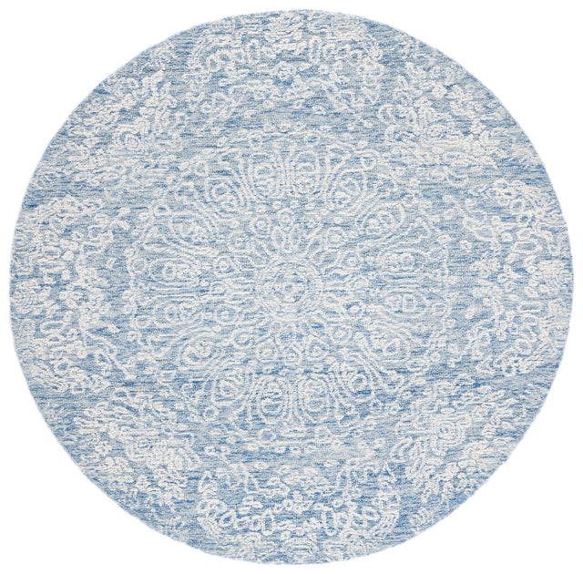 Safavieh Metro Met993M Blue/Ivory Rugs.