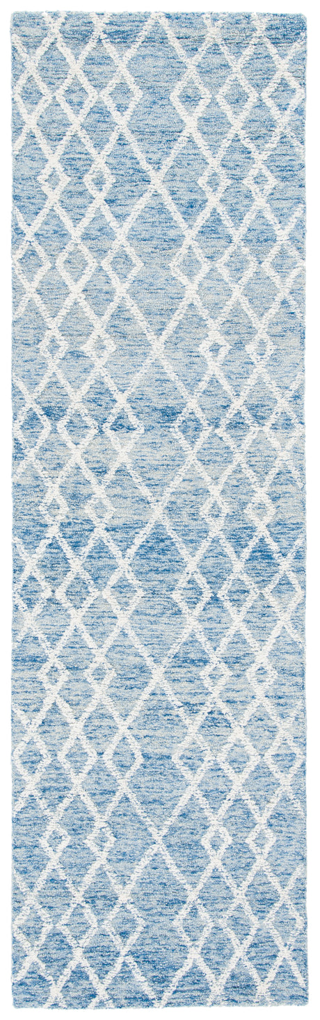 Safavieh Metro Met994M Blue/Ivory Rugs.