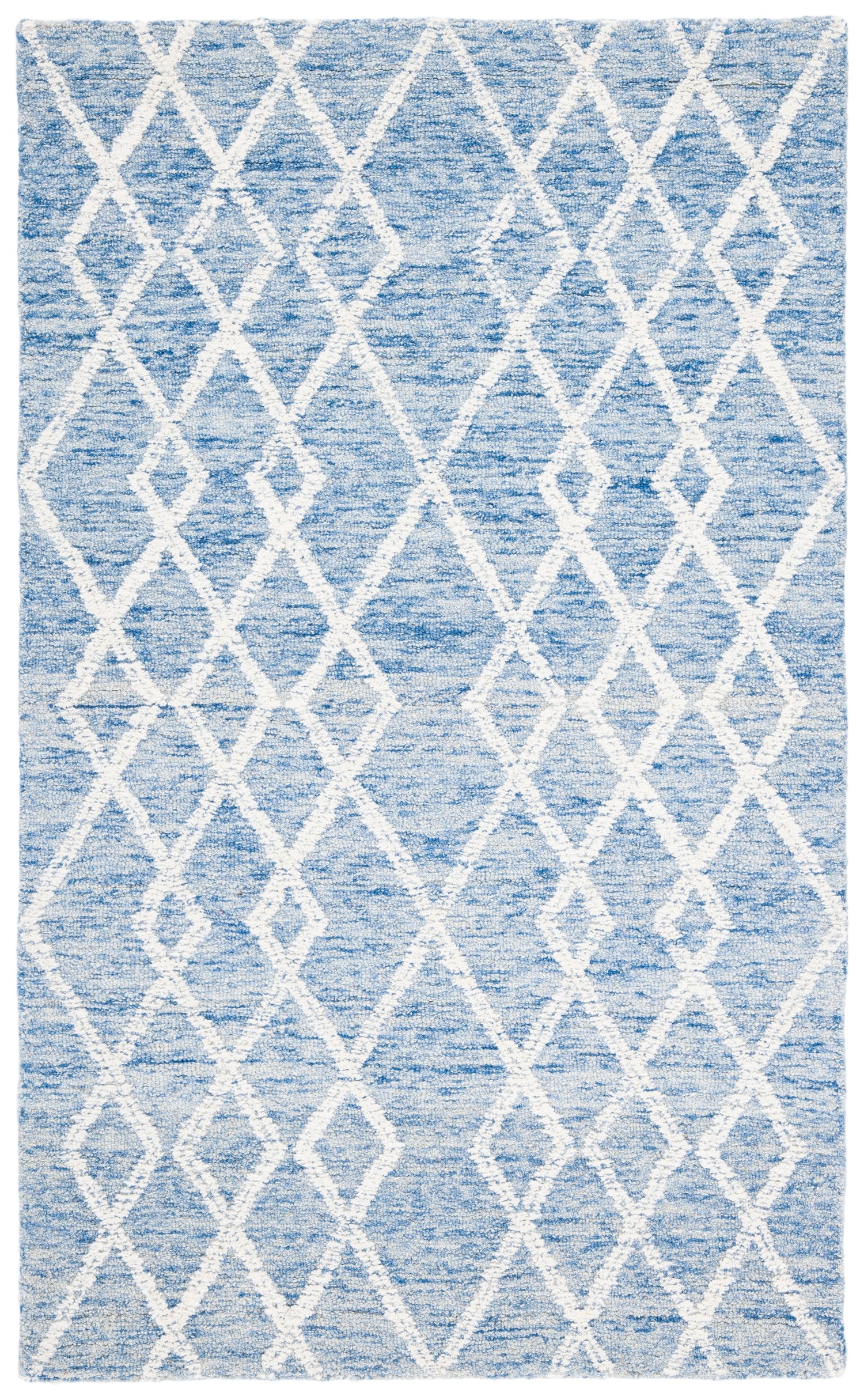 Safavieh Metro Met994M Blue/Ivory Rugs.