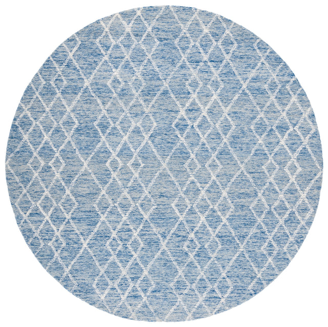 Safavieh Metro Met994M Blue/Ivory Rugs.