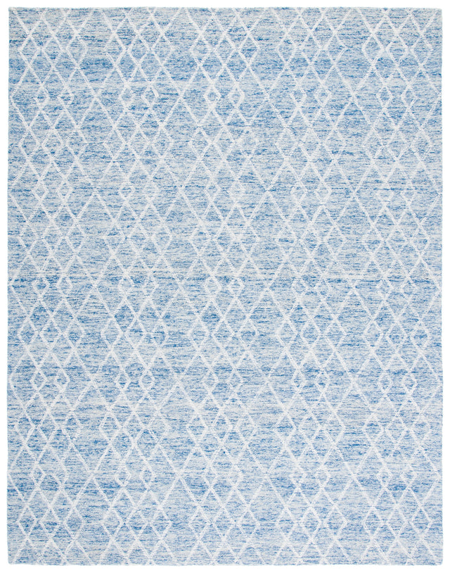 Safavieh Metro Met994M Blue/Ivory Rugs.