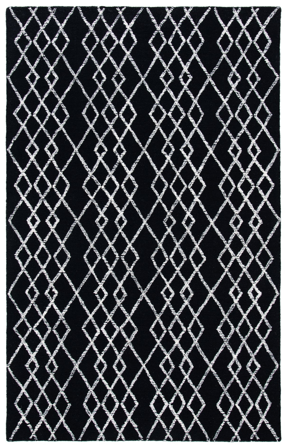 Safavieh Metro Met994Z Black/Ivory Rugs.
