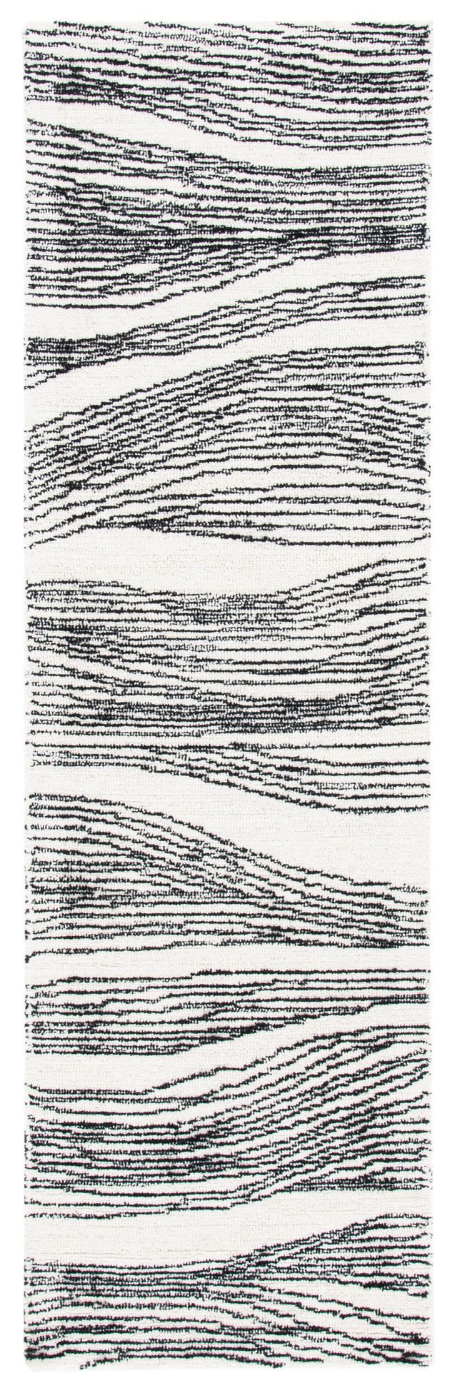 Safavieh Metro Met995B Ivory/Black Rugs.