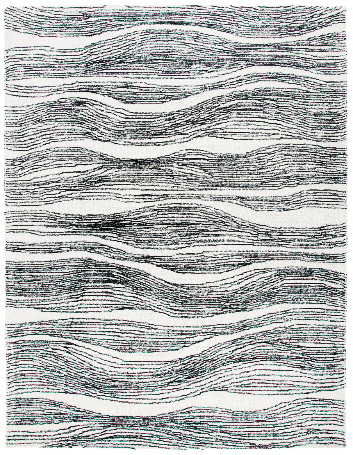 Safavieh Metro Met995B Ivory/Black Rugs.