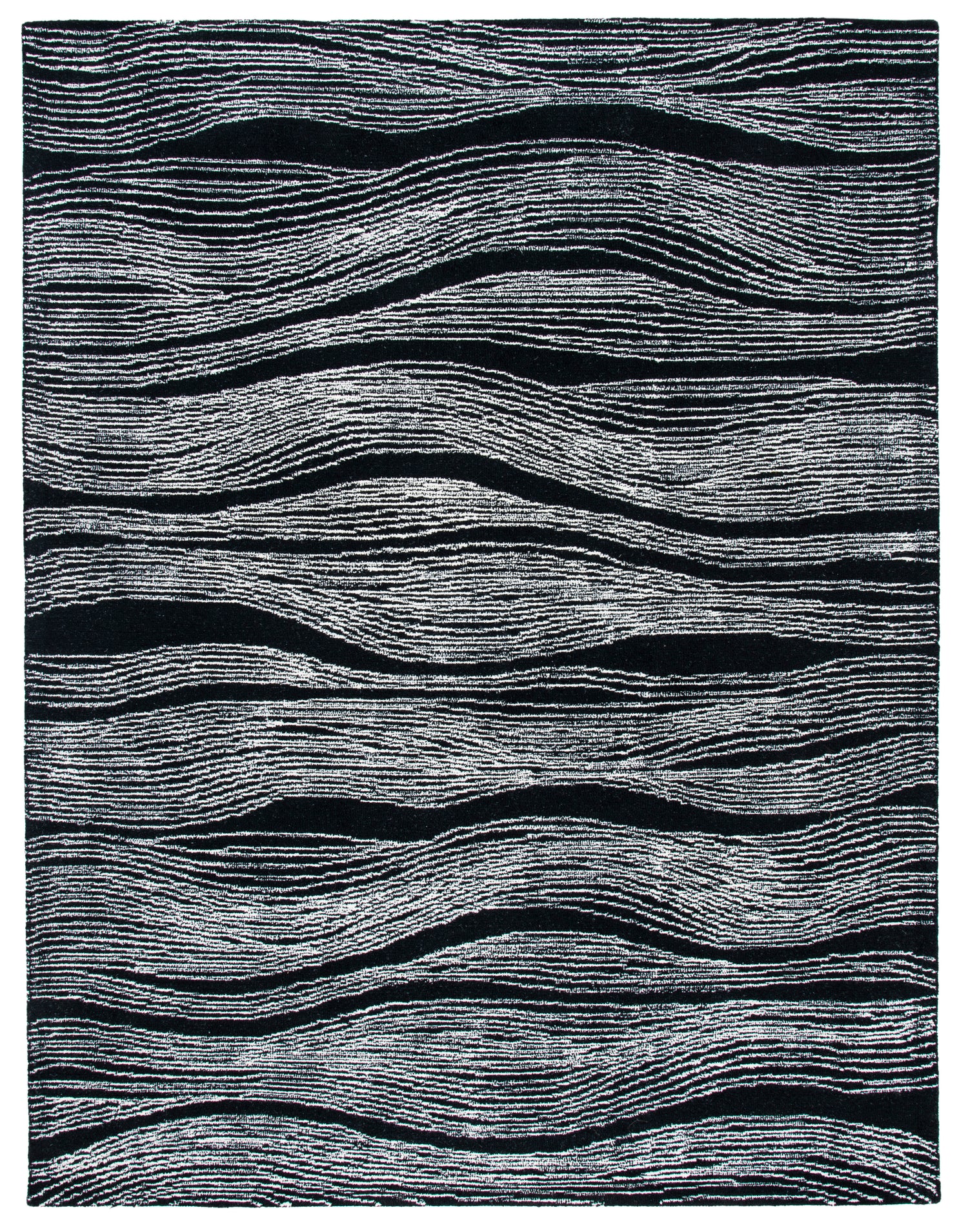 Safavieh Metro Met995Z Black/Ivory Rugs.