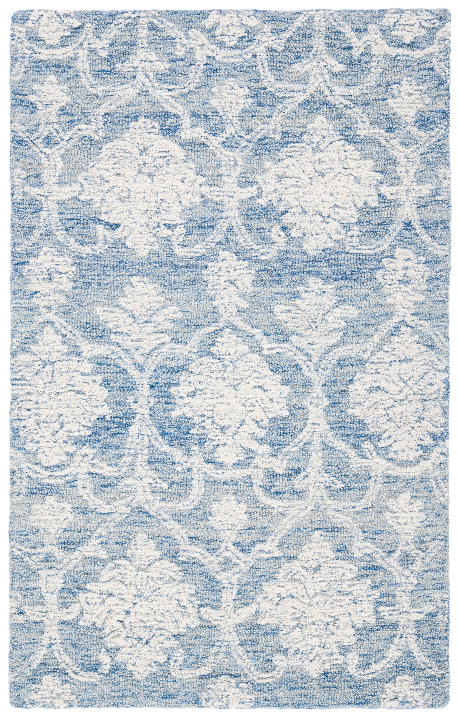 Safavieh Metro Met996M Blue/Ivory Rugs.