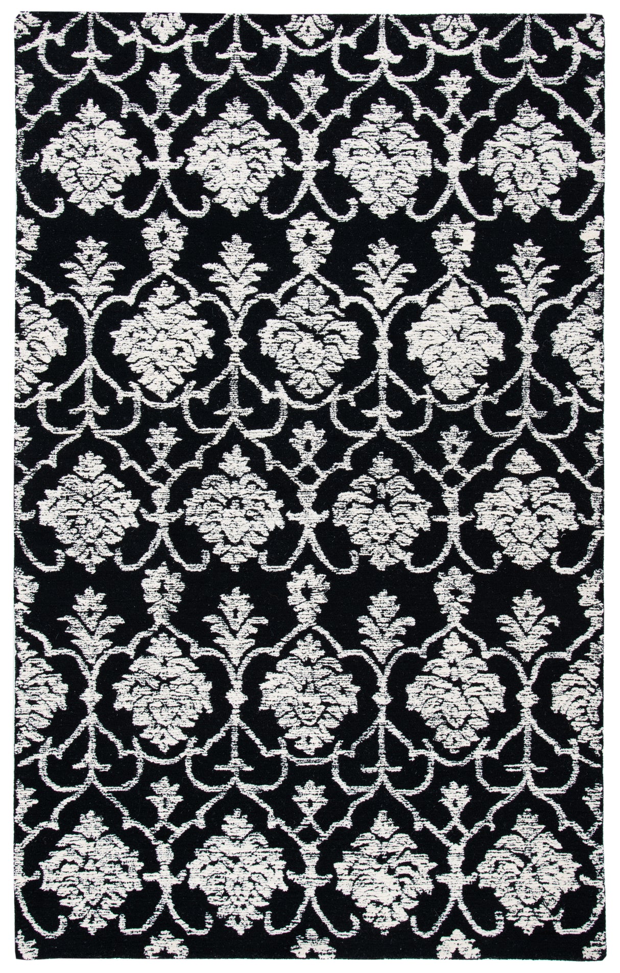 Safavieh Metro Met996Z Black/Ivory Rugs.