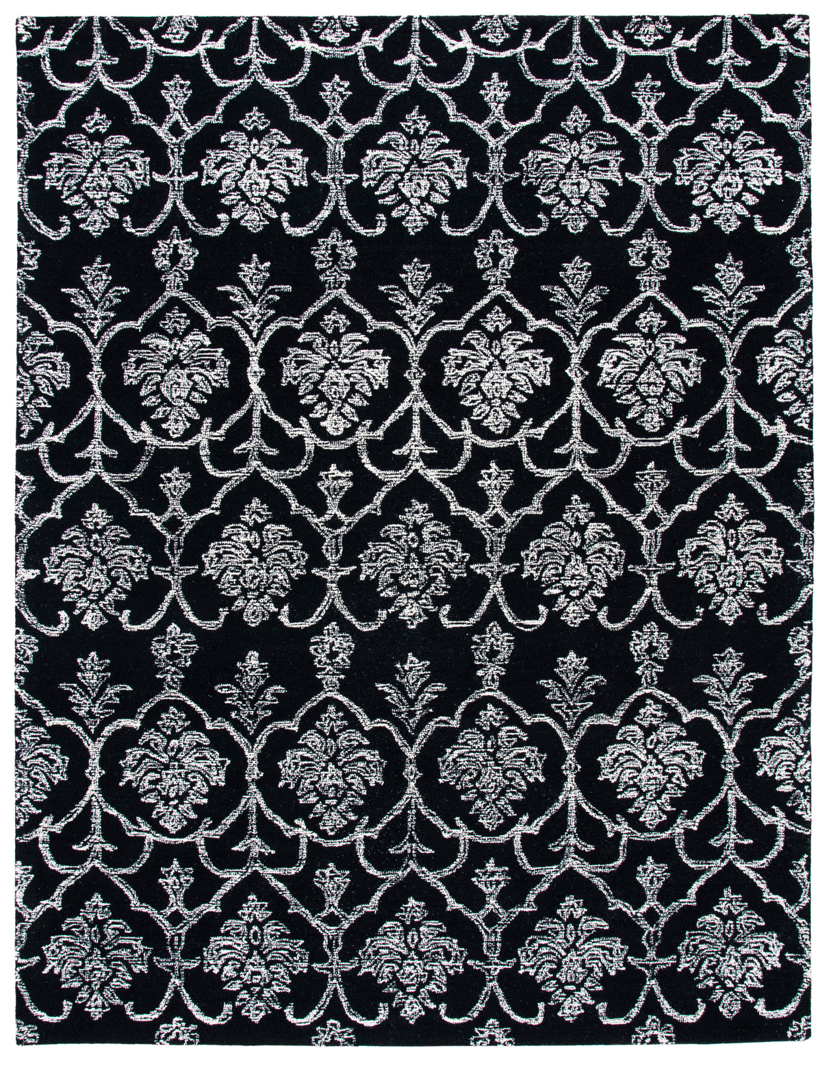 Safavieh Metro Met996Z Black/Ivory Rugs.