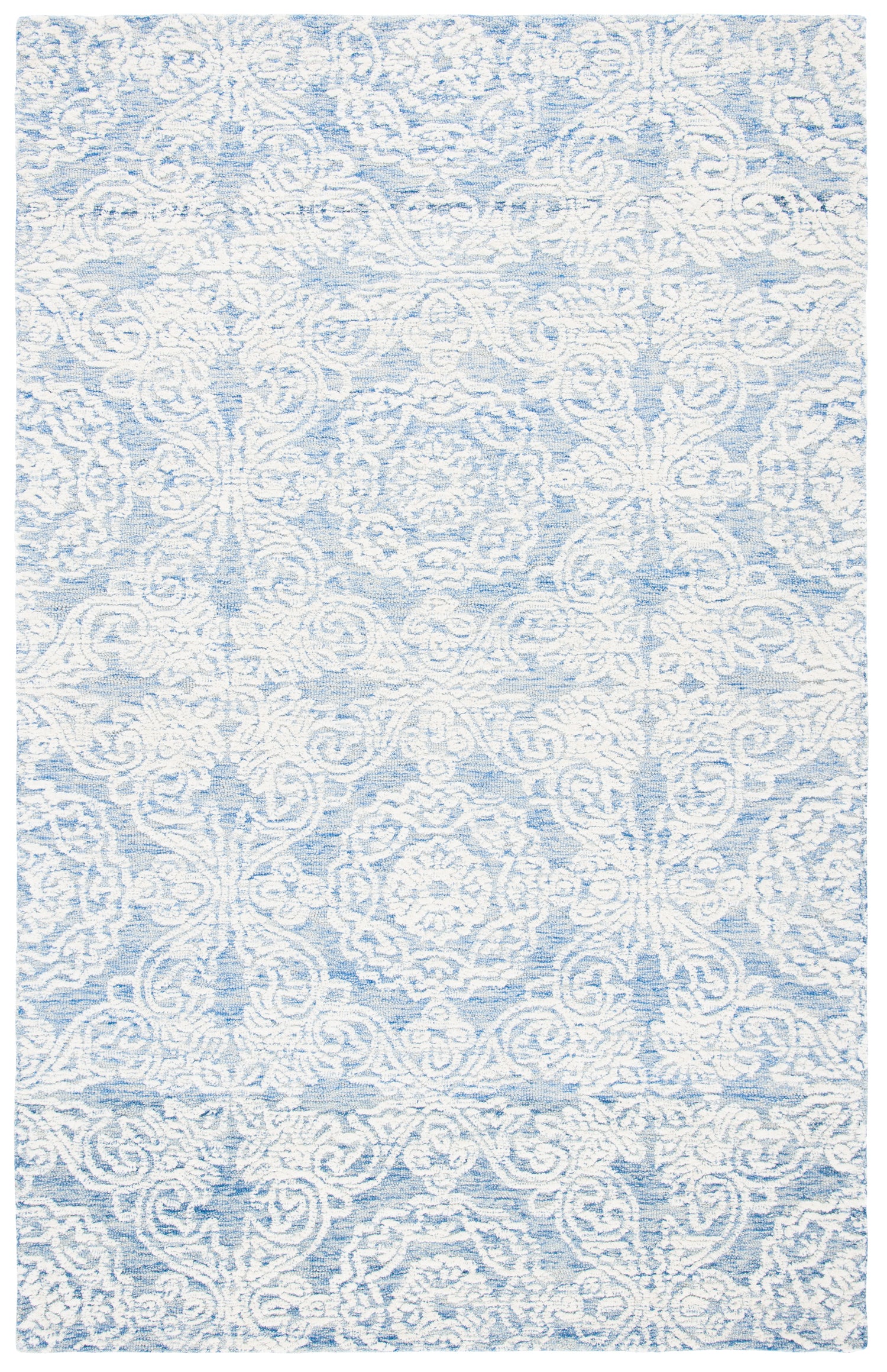 Safavieh Metro Met997M Blue/Ivory Rugs.