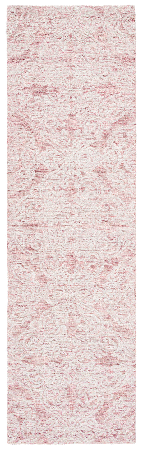 Safavieh Metro Met997U Dark Pink/Ivory Rug.