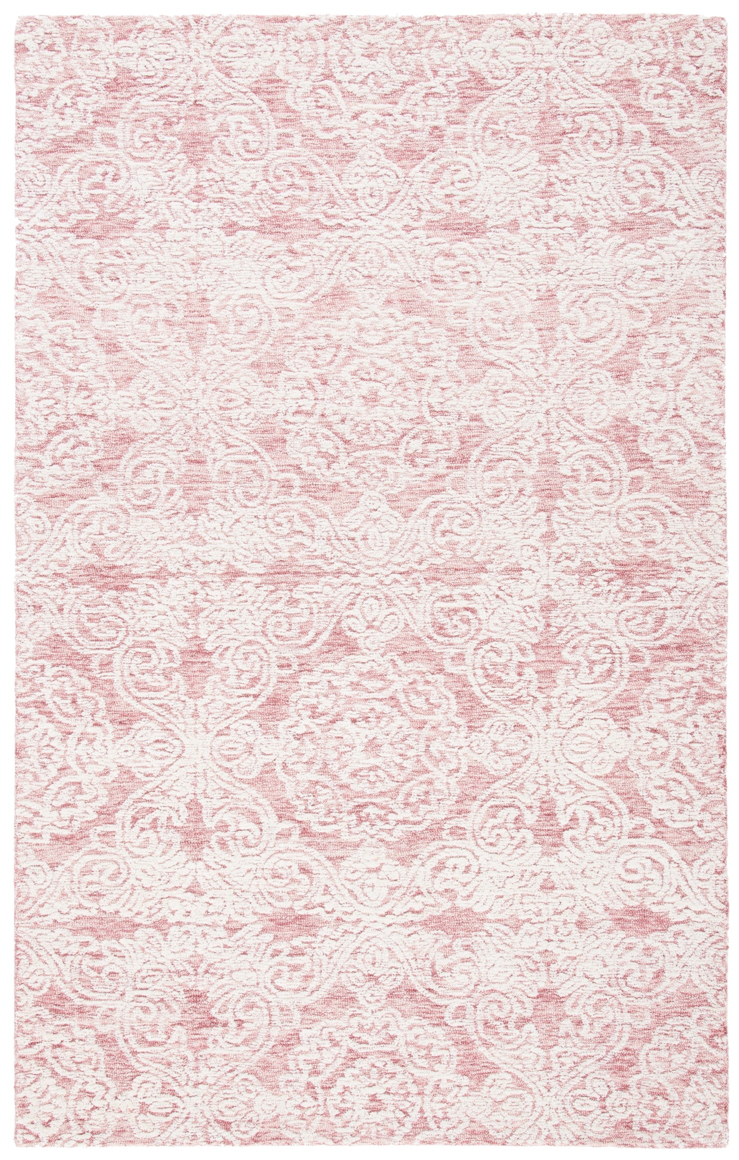 Safavieh Metro Met997U Dark Pink/Ivory Rug.