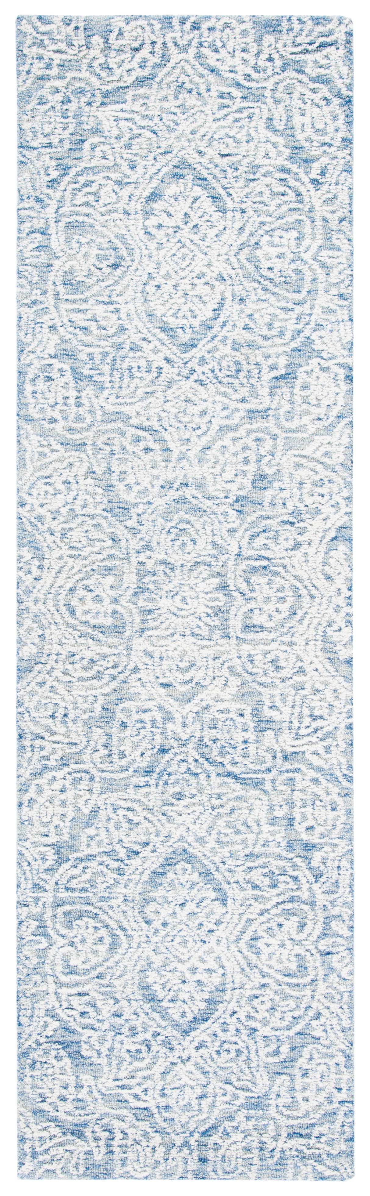 Safavieh Metro Met998M Blue/Ivory Rugs.
