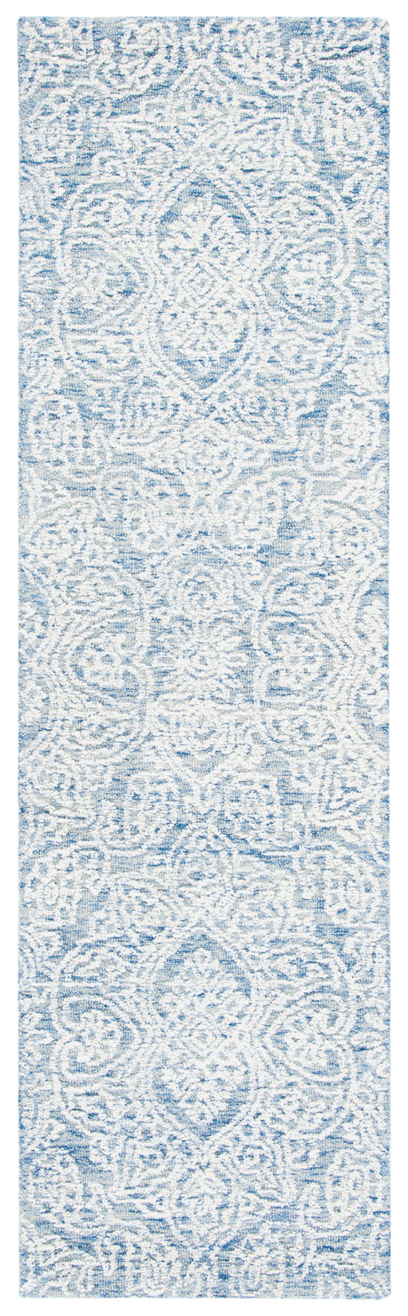 Safavieh Metro Met998M Blue/Ivory Rugs.