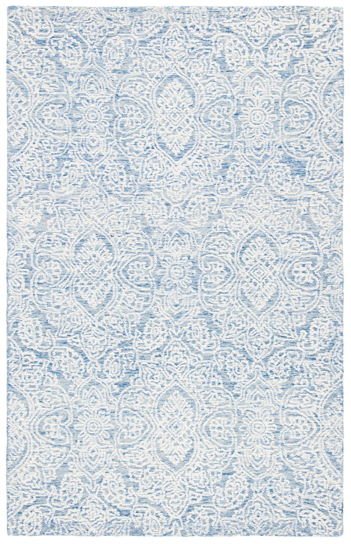 Safavieh Metro Met998M Blue/Ivory Rugs.