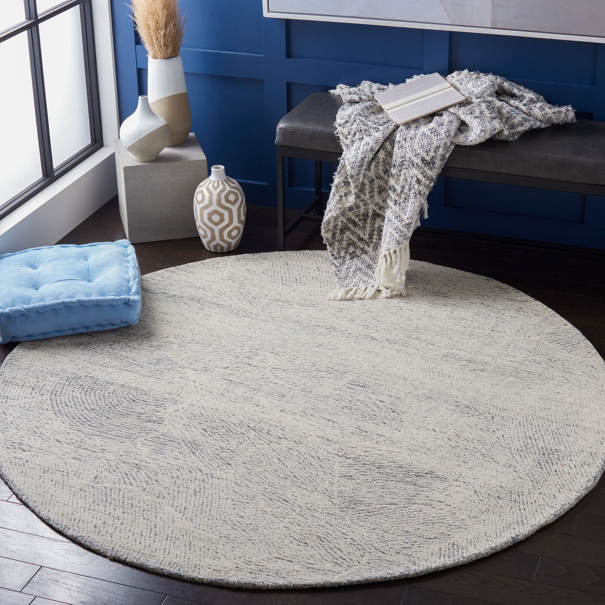 Safavieh Metro Met999H Dark Grey/Ivory Rugs.