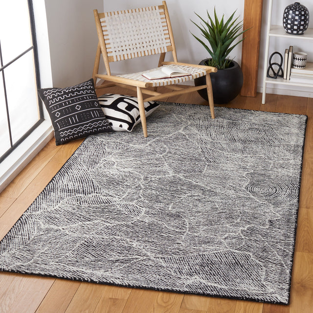 Safavieh Metro Met999Z Black/Ivory Rugs.