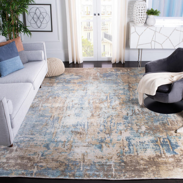 Safavieh Mirage Mir336M Blue/Taupe Rugs.