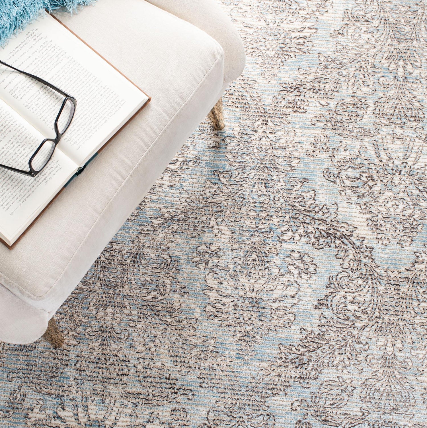 Safavieh Mirage Mir735M Light Blue/Grey Rugs.