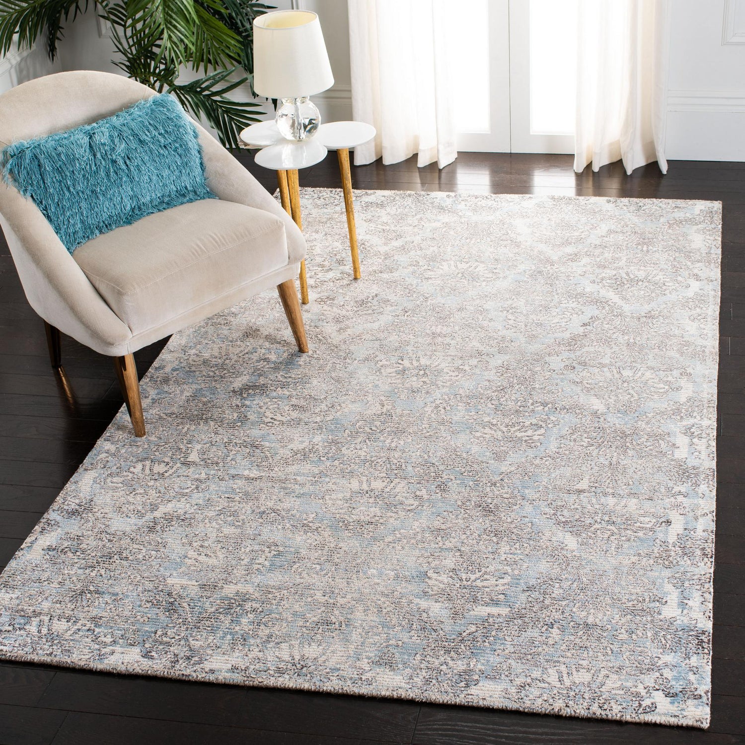 Safavieh Mirage Mir735M Light Blue/Grey Rugs.