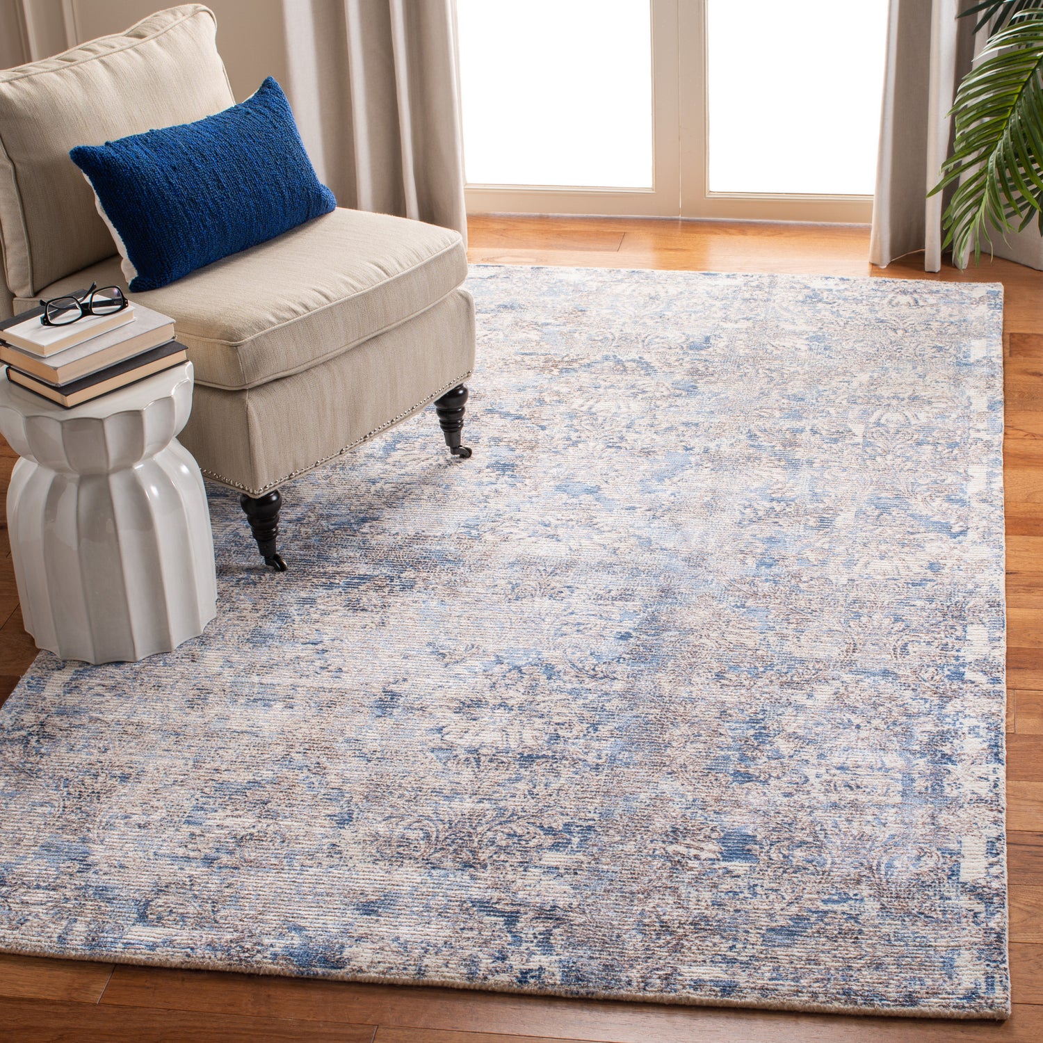 Safavieh Mirage Mir735N Navy/Ivory Rugs.